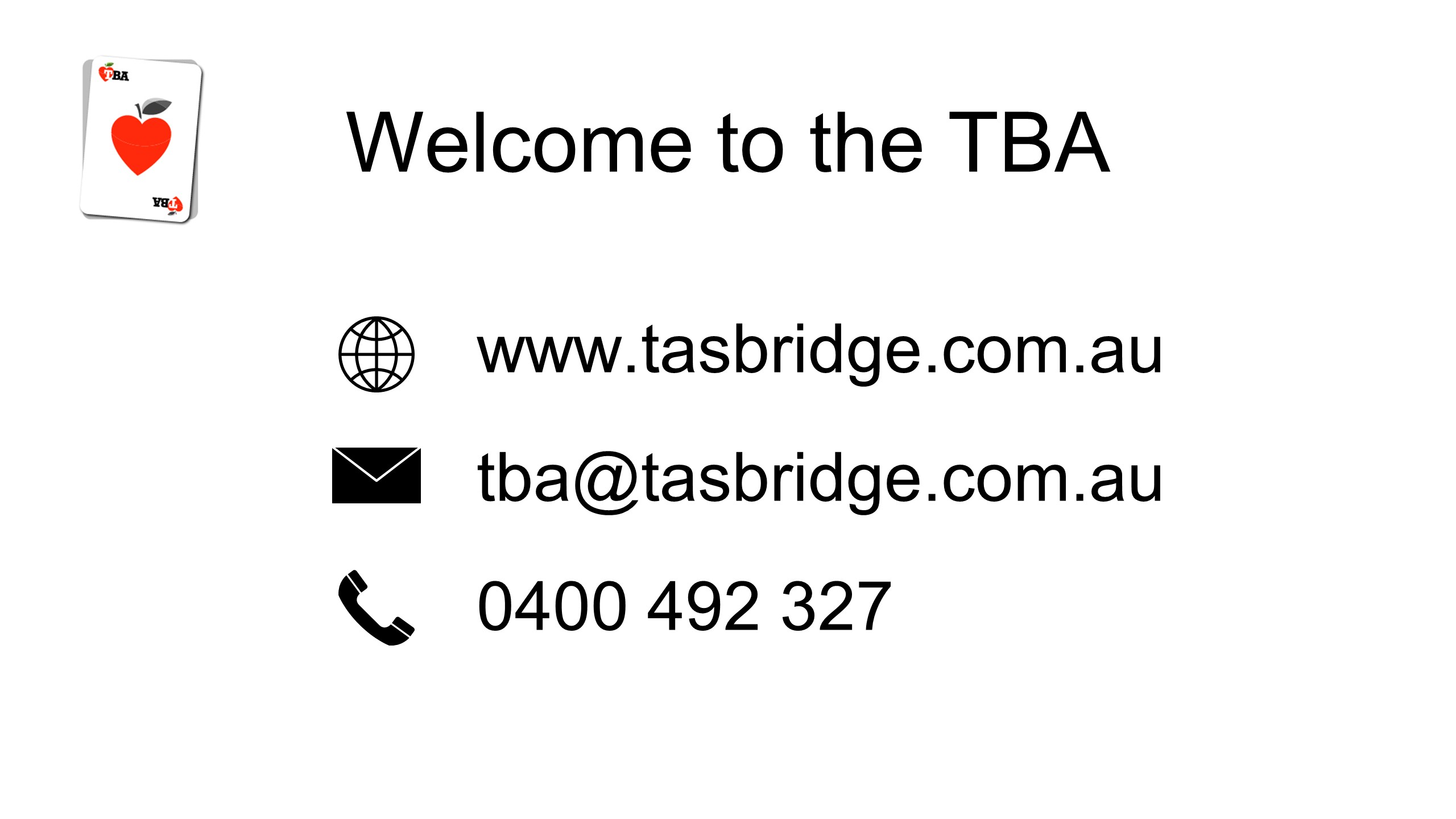 TBA Info Slide